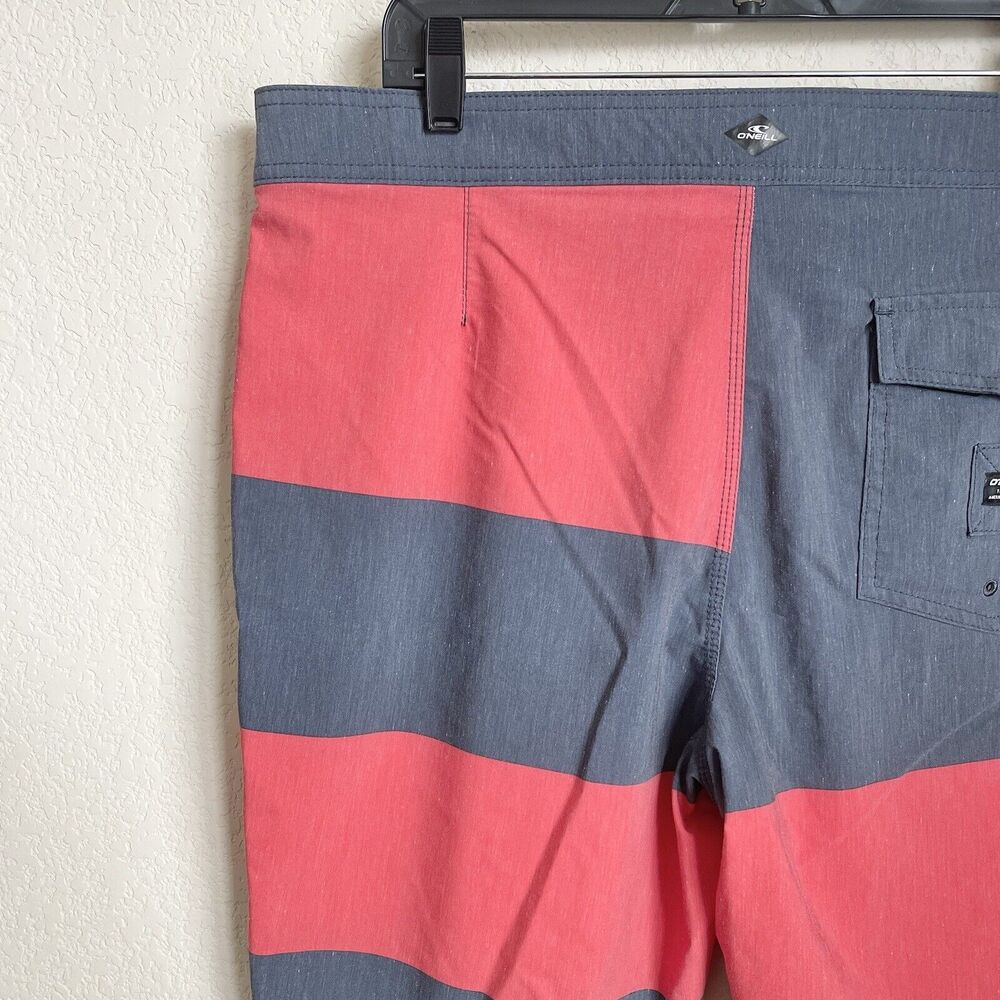 O'Neill Shorts Mens Size 38 Red Board Swim Athleisure Spring - Picture 5 of 9
